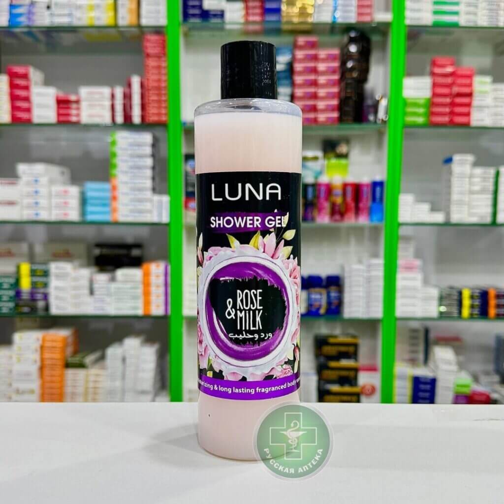 Luna Rose & Milk shower gel 500 ml