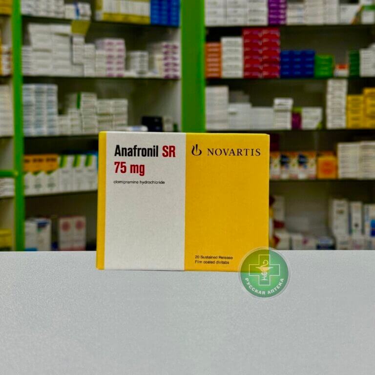 Anafronil SR 75 mg 20 tablets