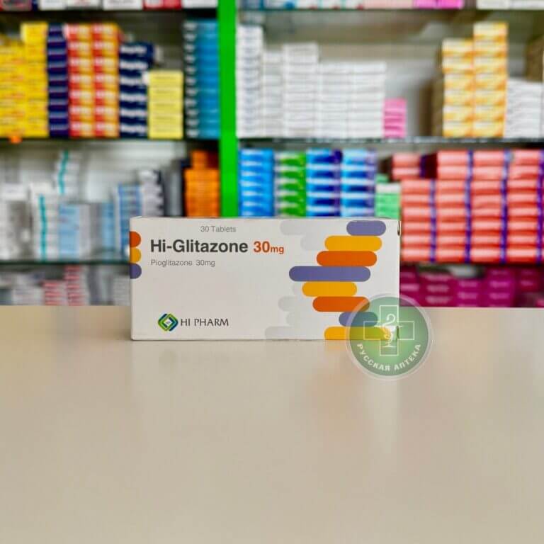 Hi-Glitazone 30 mg 30 tablets