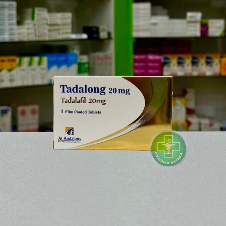 Тадалонг 20 мг 4 таблетки